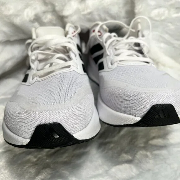 ***Adidas***   Mens Runfalcon 5 in Cloud White/Core Black/Better Scarlet Size 7 - Picture 9 of 9